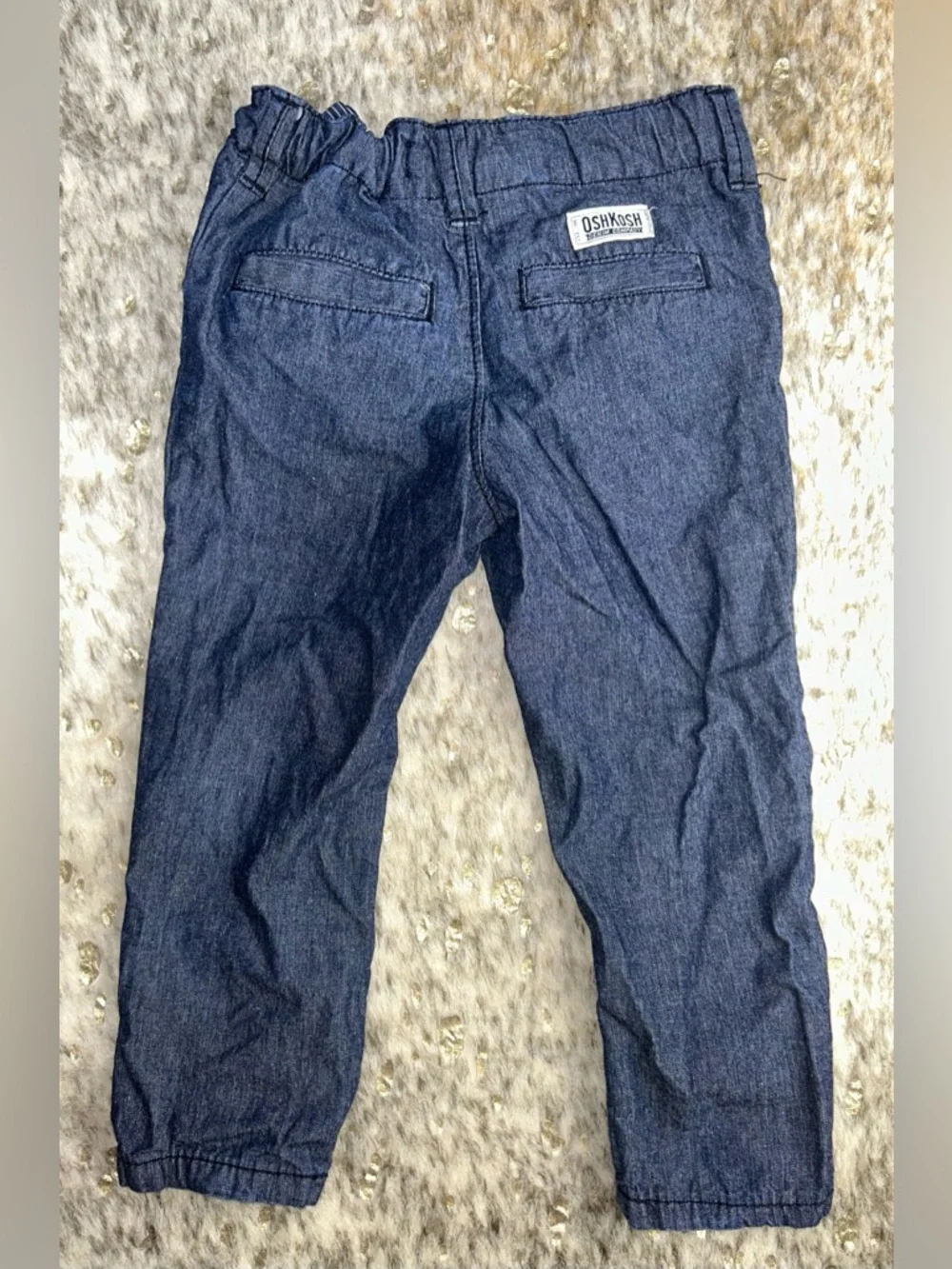 5 for‎ $25🔥OshKosh B'Gosh Blue Adjustable Waist Pants 3T